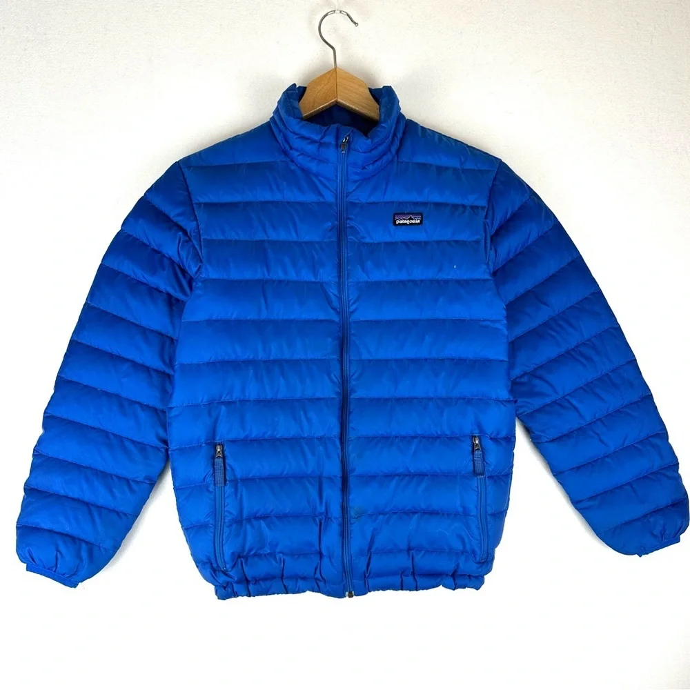 Patagonia Down Sweater Puffer Jacket Blue Size L 12 Outdoors Gorpcore